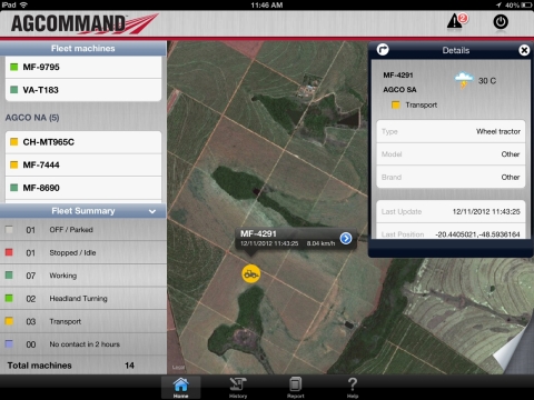 AGCO Launches Mobile App for Professional Farmers