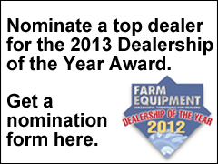 2013 Dealership of the Year Nomination Form 2013 Dealership of the Year Nomination Form