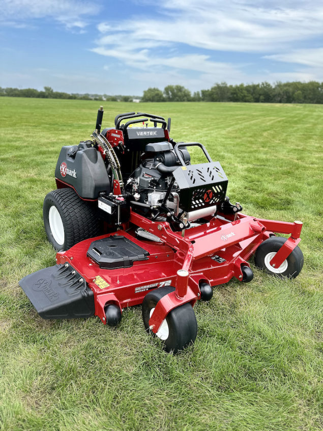 Exmark Vertex X-Series and Vertex E-Series Stand-On Mowers