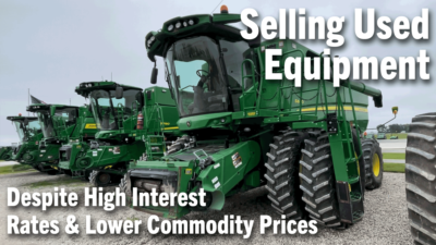 Selling Used Equipment Despite High Interest Rates & Lower Commodity Prices