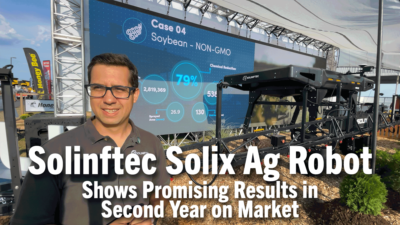 Solinftec Solix Ag Robot Shows Promising Results in Second Year on Market