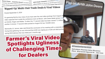 Farmer’s Viral Video Spotlights Ugliness of Challenging Times for Dealers