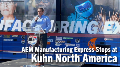 AEM Manufacturing Express Stops at Kuhn North America