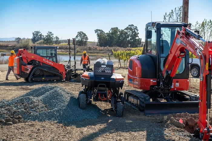 electric excavator and KATR