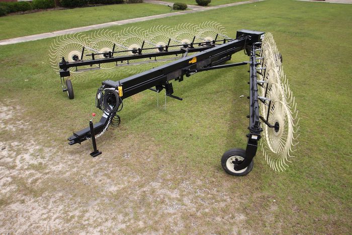 Flexrake Llc Flexrake Hay Rake With Baler Attachment Farm Equipment