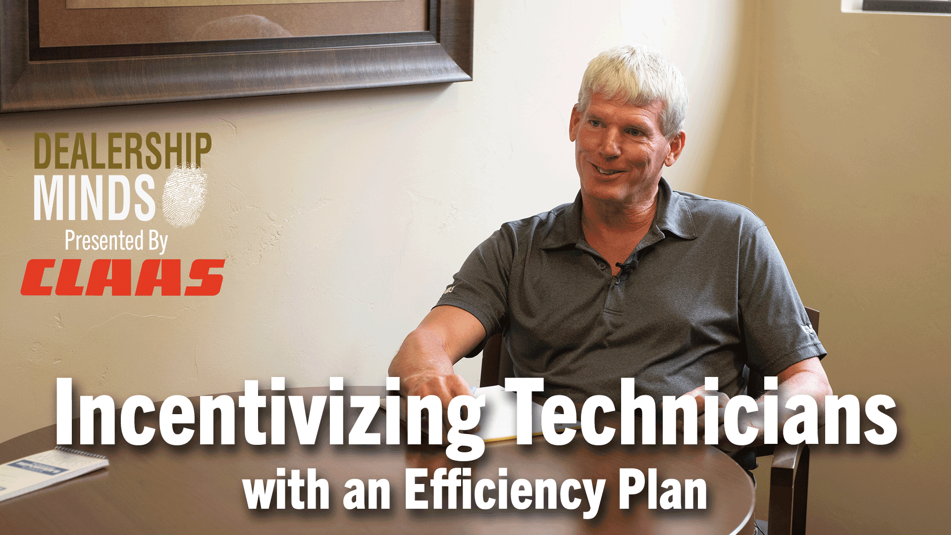 Incentivizing Technicians with an Efficiency Plan