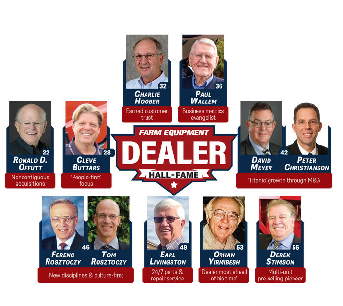 2024 Inaugural Dealer Hall of Famers